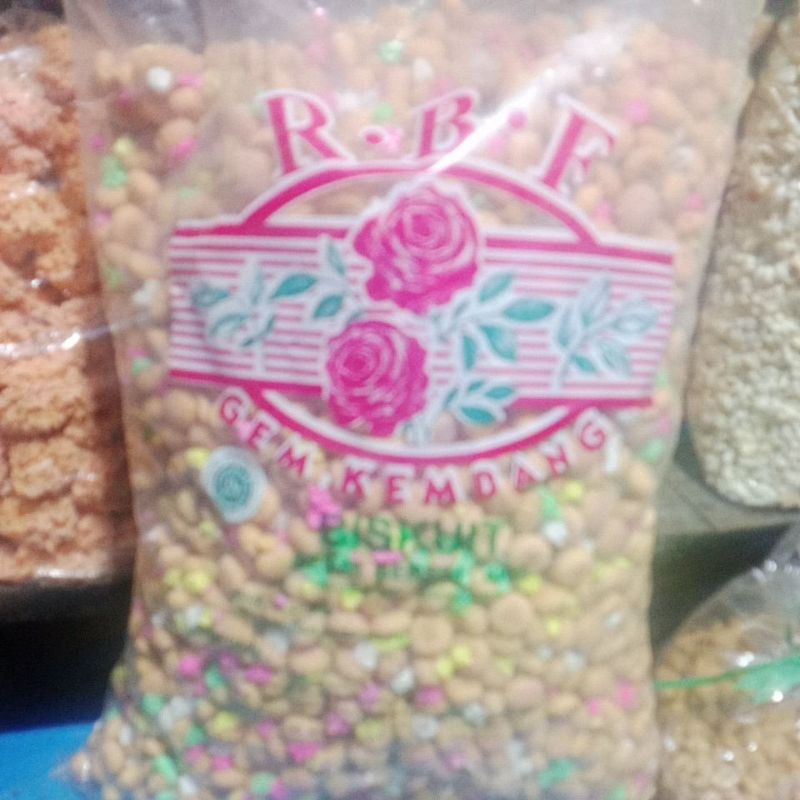 

game rose / kue kancing isi 250 gram