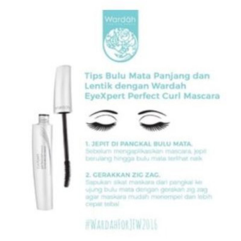 Wardah Eyexpert Perfectcur Mascara/Wardah mascara