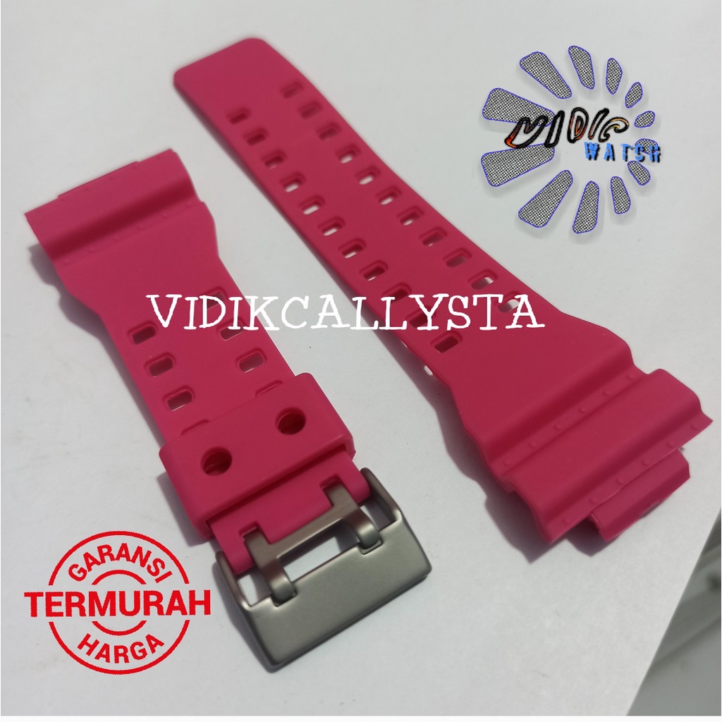 STRAP CASIO  / TALI CASIO GSHOCK GA GAC GD GDF 100 110 120 300 100C G GD GR GW 8900 PREMIUM PINK