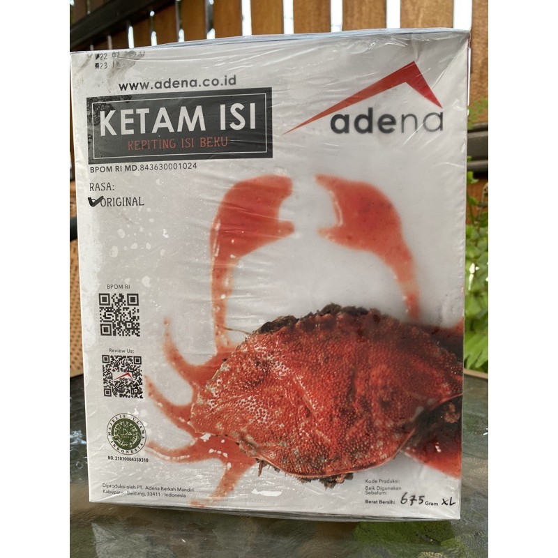 

kepiting isi adena ready stock