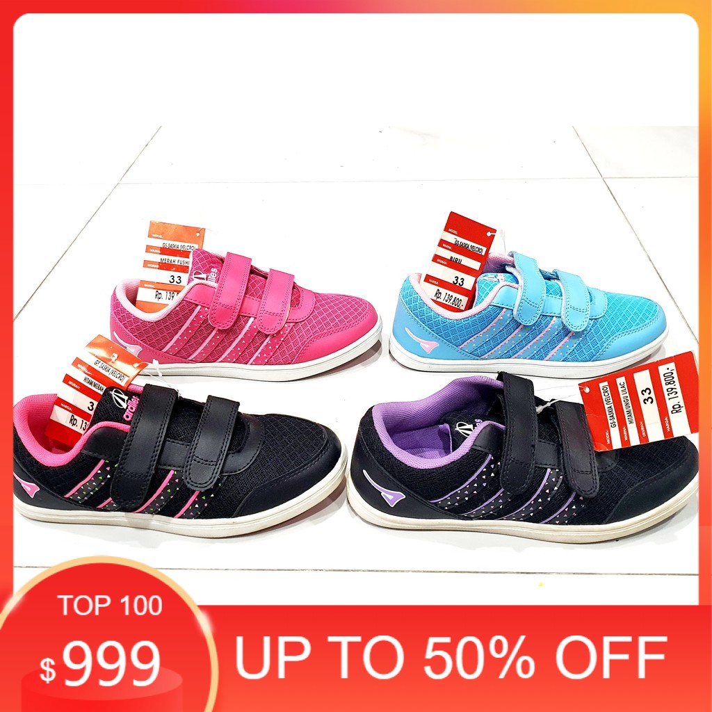 OBRAL ARDILES SASKIA SIZE 31 SD 34 SEPATU SNEAKERS ANAK PEREMPUAN SNEAKER GIRLS SEPATU ANAK CEWEK