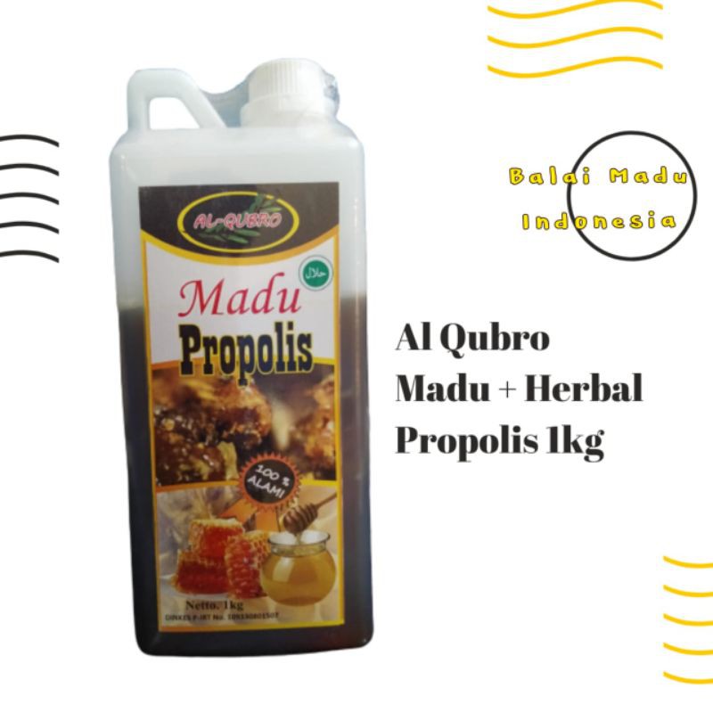 

AL-QUBRO Madu Propolis 1kg