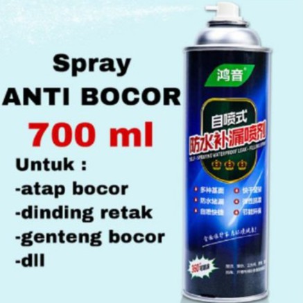 Spray Anti Bocor Tahan Air anti karat Roof Glue Exterior Wall Spray Leak-Proof Ampuh