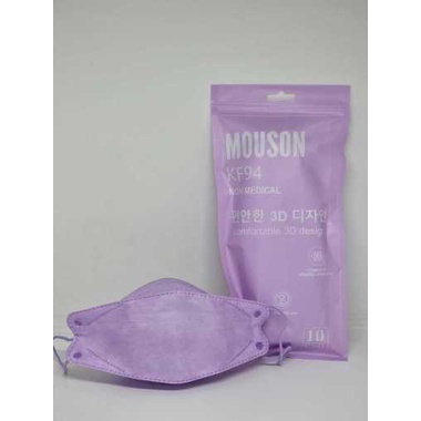 Korean Masker Evo Mouson 4ply 1pak isi 10pcs