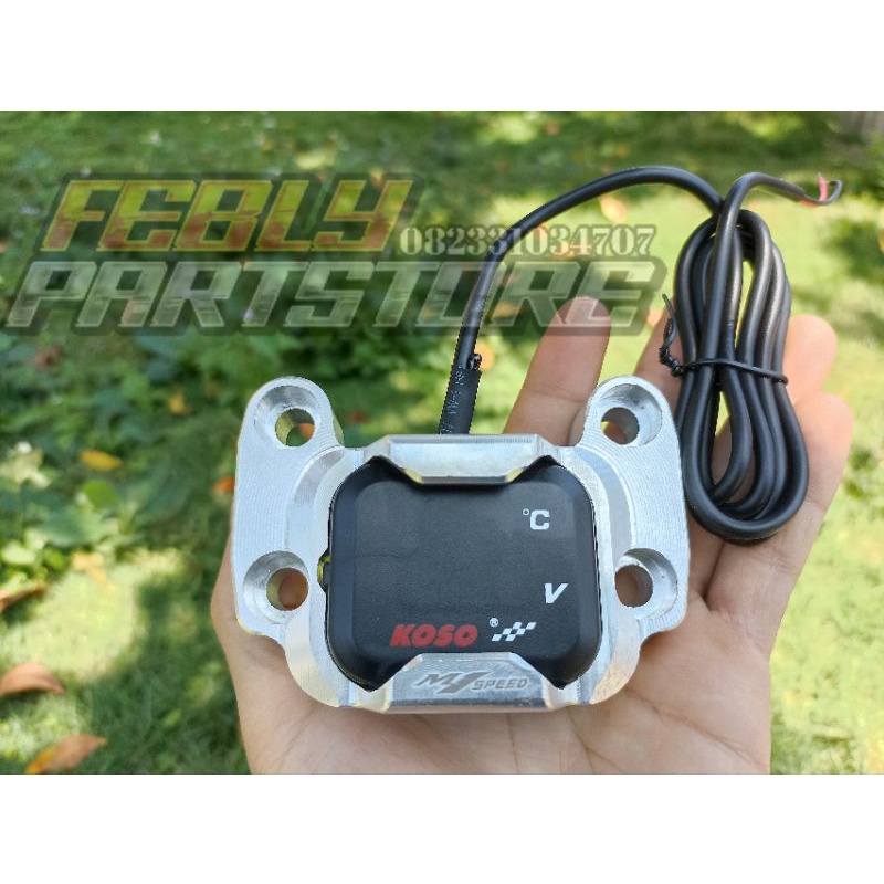 RAISER VOLTMETER NINJA R OLD RAISER CNC NINJA R SET VOLTMETER KOSO ORIGINAL RAISER CNC M1 SPEED