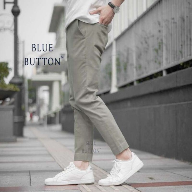 ANKLE PANTS Celana Panjang Pria Chino Ankle Pant Fashion Korean Style Slimfit Keren dan Kekinian Al