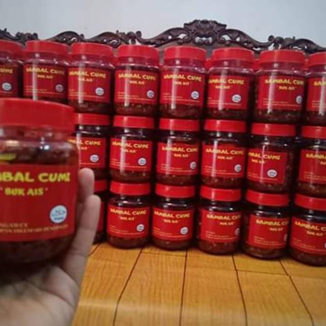 

ANEKA SAMBAL BU AIS ORIGINAL (cumi,udang,teri,paru,usus,ayam,kerang,daging,bakso)