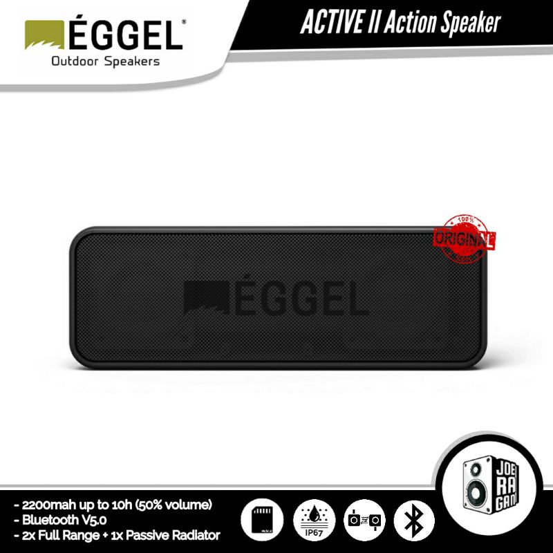 Speaker Bluetooth Portable Eggel Active 2s Original