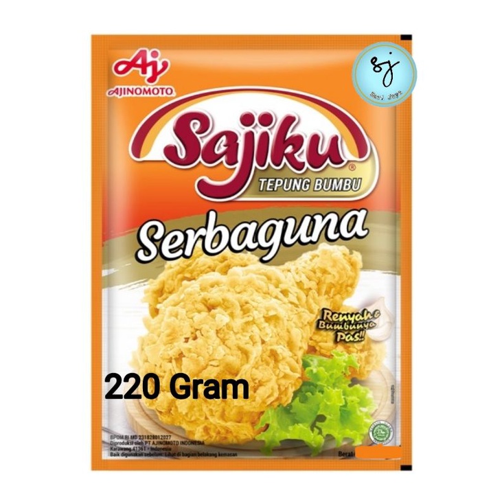 

Sajiku Tepung Bumbu Serbaguna 220 Gram