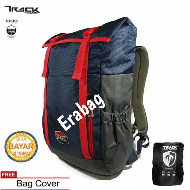 Tas punggung sekolah laptop pria dan wanita track by tracker