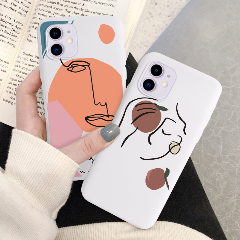 Picasso Abstract Painting TPU Case IPhone XS Max XR X 8 7