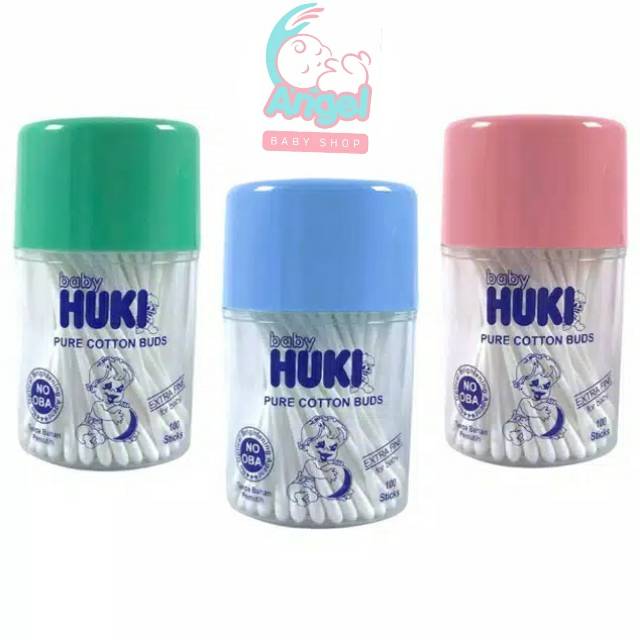 Baby Huki Cotton Buds For  Baby 50 stick / 100 stick