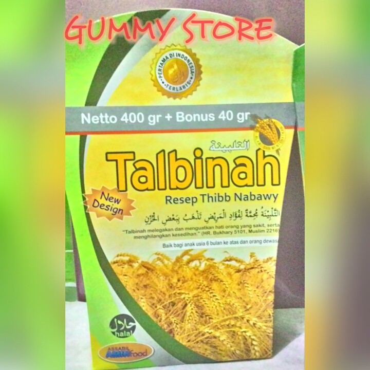 

Tepung Talbinah Kipas 440 Gr