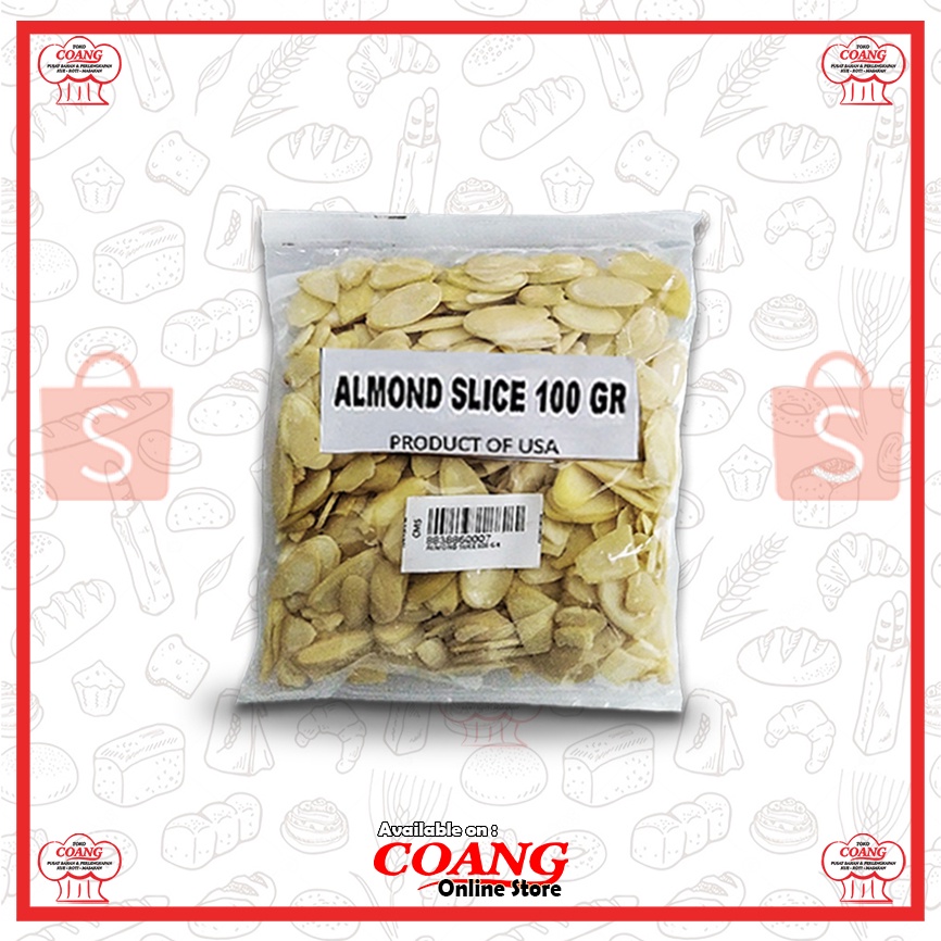 

ALMOND SLICE 100 GRAM