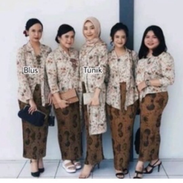 Kutubaru Bunga Bahan Sunwosh Kebaya Nenek Kartini Jadul Sinden