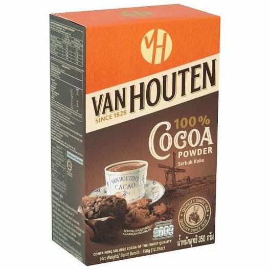 

VAN HOUTEN Cokelat Bubuk 180 gr - Cocoa Powder TERLARIS TERPERCAYA ORIGINAL