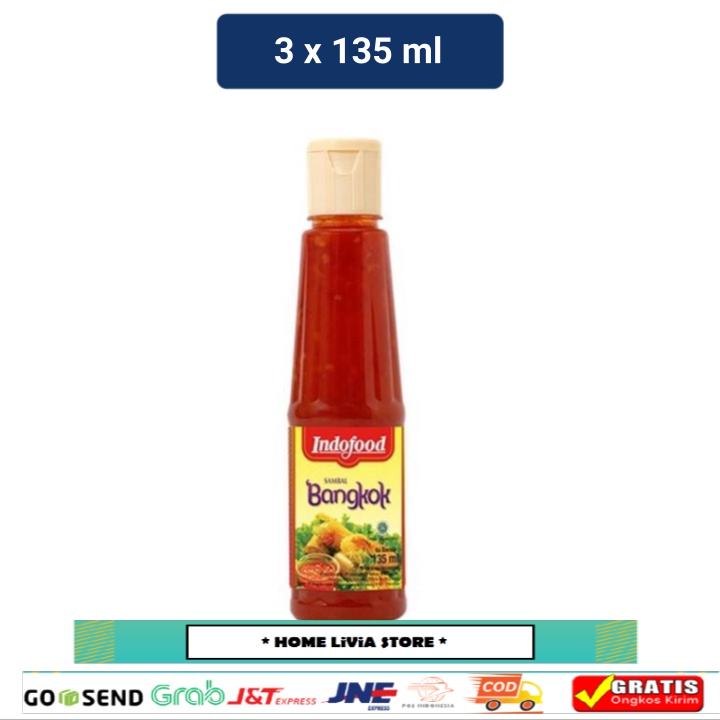 

Indofood Sambal Bangkok Asam Manis 3 x 135 mL