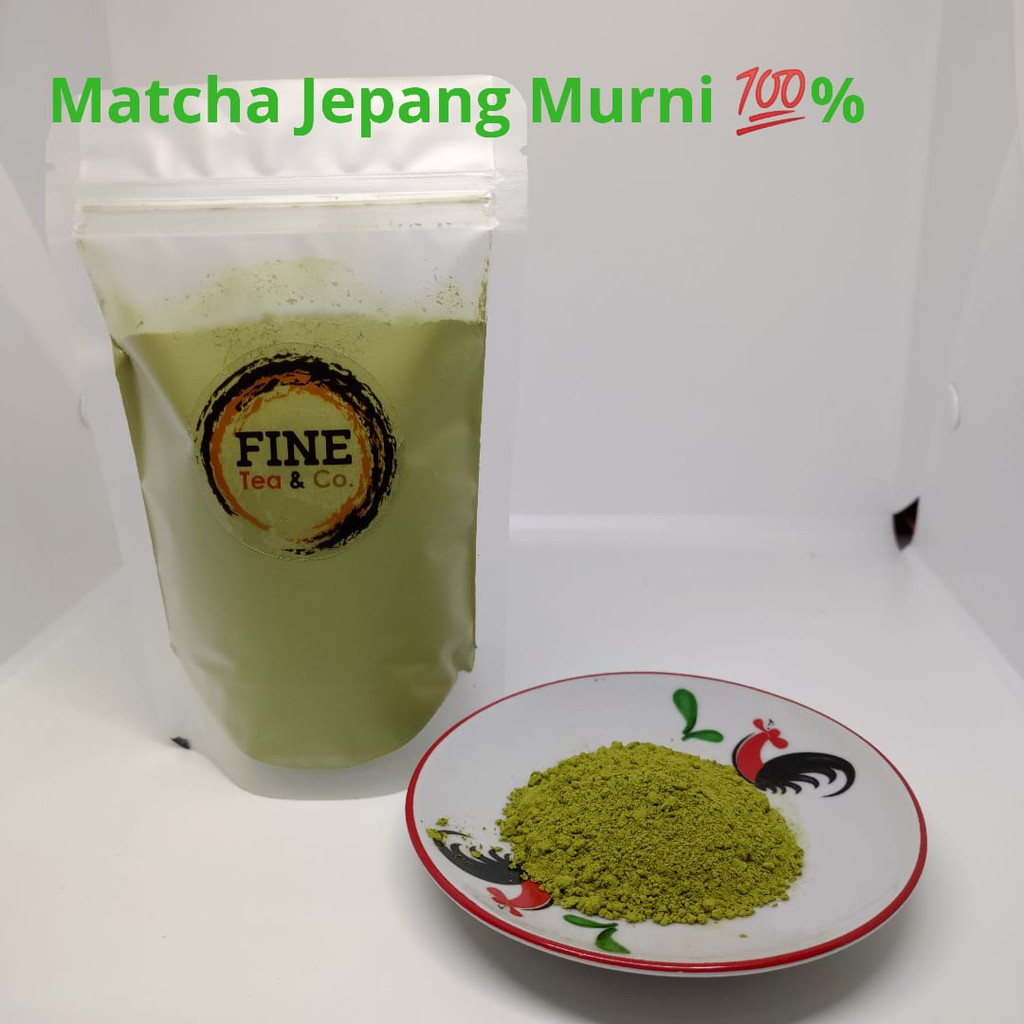 

100% Pure Bubuk Matcha Japan Asli / Matcha Powder Premium / Green Tea 50g 100g 250g