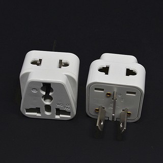 Colokan Stop Kontak Standar China 3 Pin Power Plug Adapter Travel