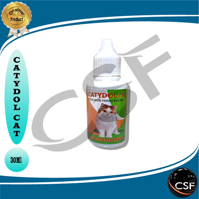 Obat Penurun Panas Demam pada Kucing High Concentrated CATYDOL CAT