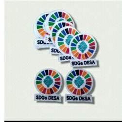 logo SDGs desa bordir komputer full benang