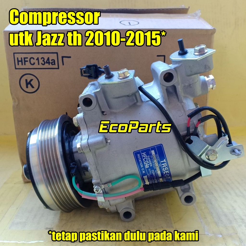 Kompresor Compressor AC Honda Jazz RS SANDEN ASLI 5PK
