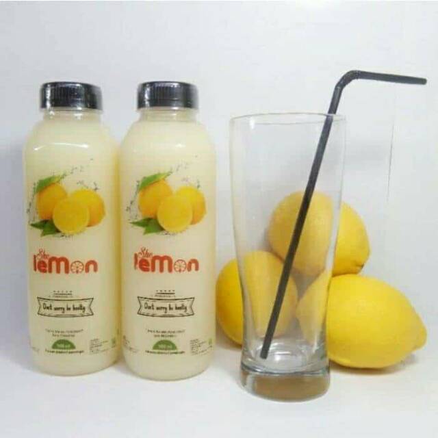 

She Lemon - Minuman Pure Lemon 100% Asli Sari Lemon Kemasan 500ml