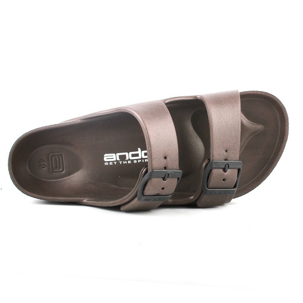 Ando Sultan / Goldwin Birkan Sandal Pria Trino Slide Terbaru Sendal Slop Cowok Laki Ban Dua Ando Original