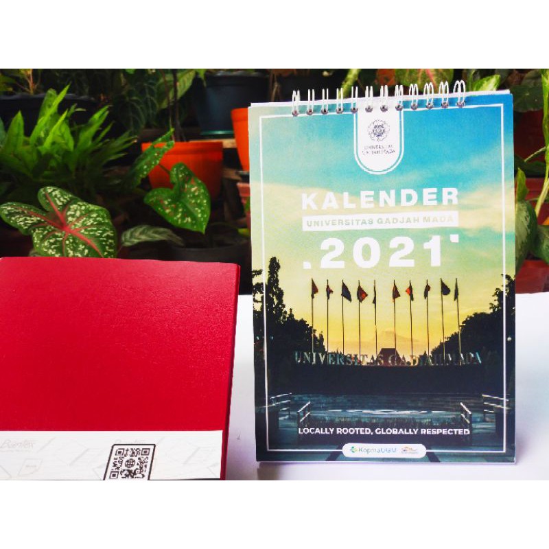 KALENDER MEJA 2021 UGM FULL COLOR || KALENDER DUDUK