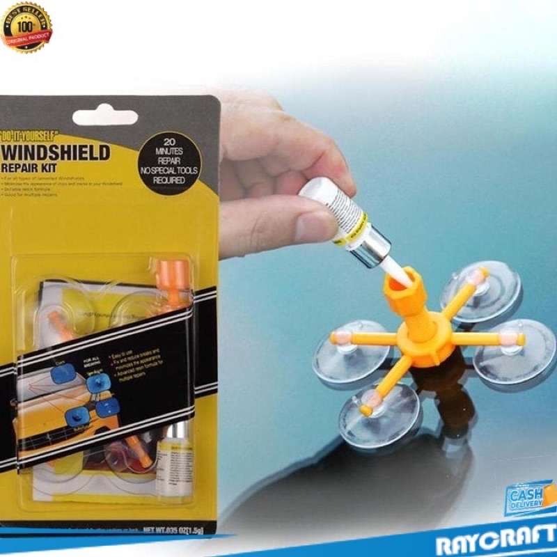Lem Kaca Mobil Retak Pecah Perekat dan Penambal Kaca cermin