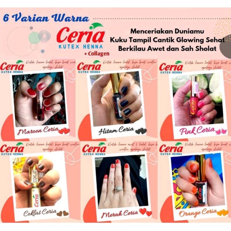 CERIA KUTEK HENNA/RAZETA KUTEK HENNA HALAL