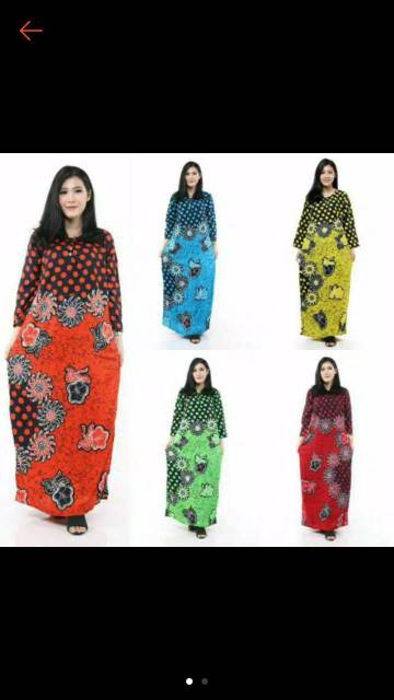 LONGDRES WARNA LONG DRES BATIK DASTER LONGDRES MAURA KENCANA UNGU ASLI PEKALONGAN