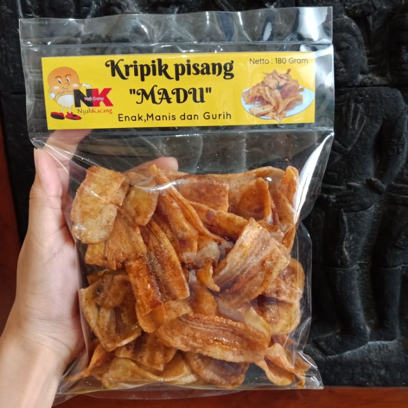 

KRIPIK PISANG MADU PREMIUM - 180 Gram BISA COD