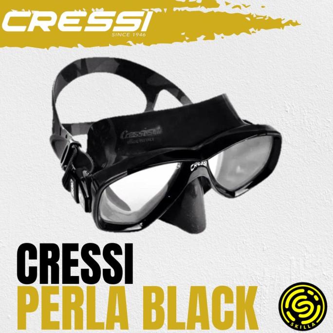 Cressi Perla Freediving Mask, Masker Freedive Low Volume Diving Dive