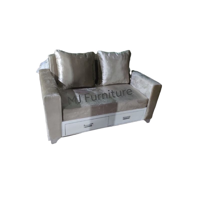 MJ Sofa 2 Seater + Laci Murah