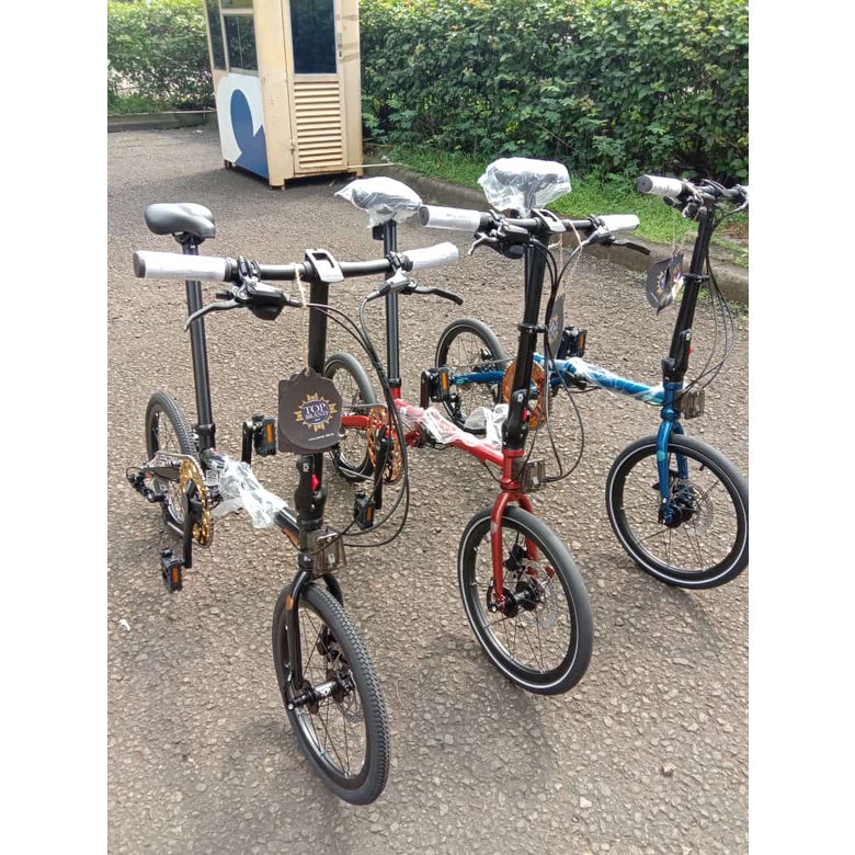 Sepeda Lipat Element Troy 10 Speed New 2022