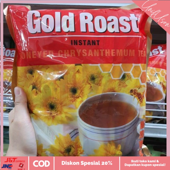 

⭐COD⭐ GOLDROAST instan honeyed chrysanthemum tea 30sachet