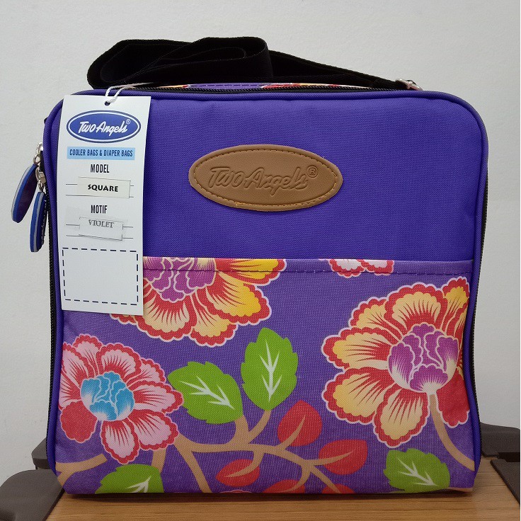 Two Angels Cooler Bag Square Premium / Tas asi