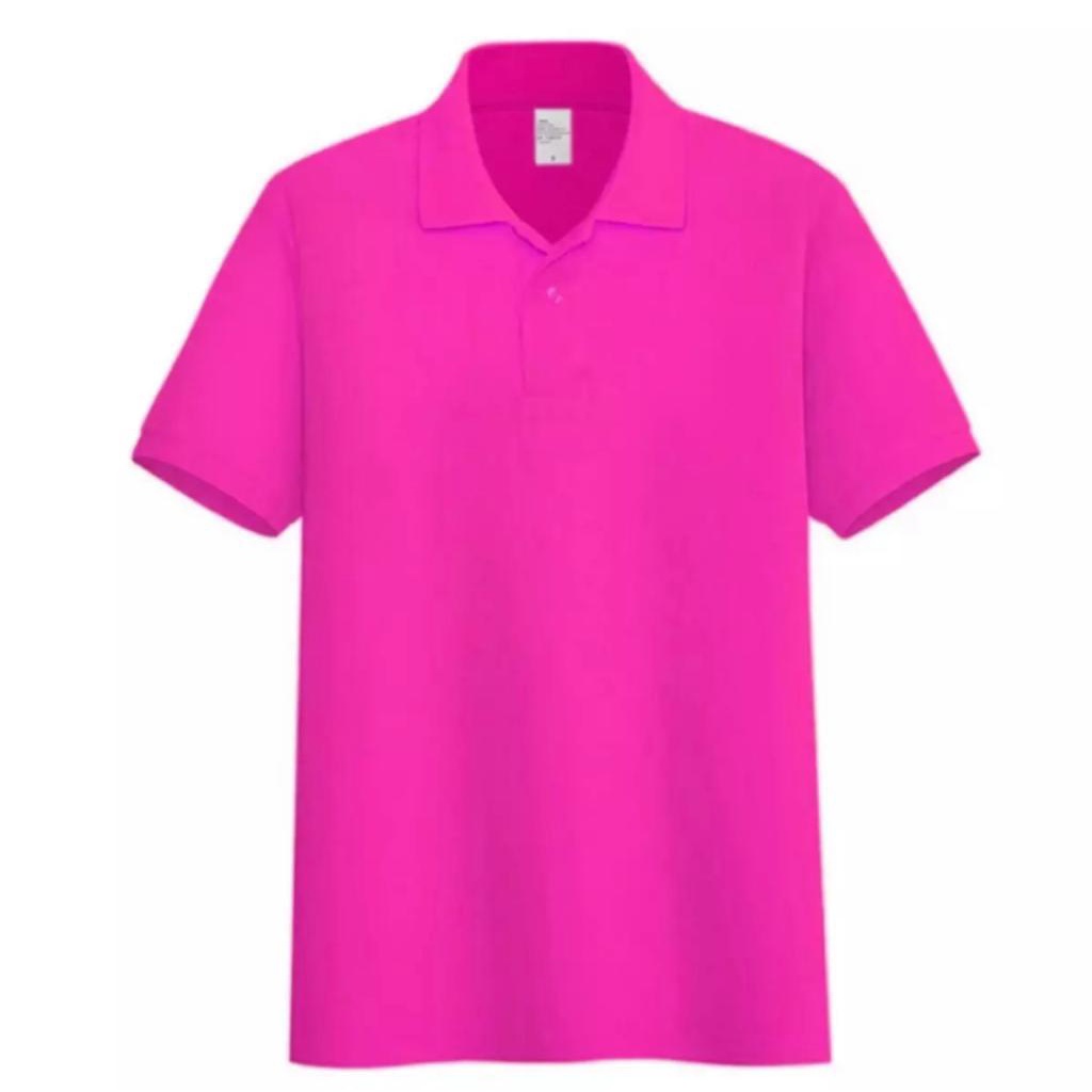 Kaos polos - Polo Magenta shirt pria | kaos kerah pria polo shirt lengan pendek | atasan baju kaos seragam polos grosir