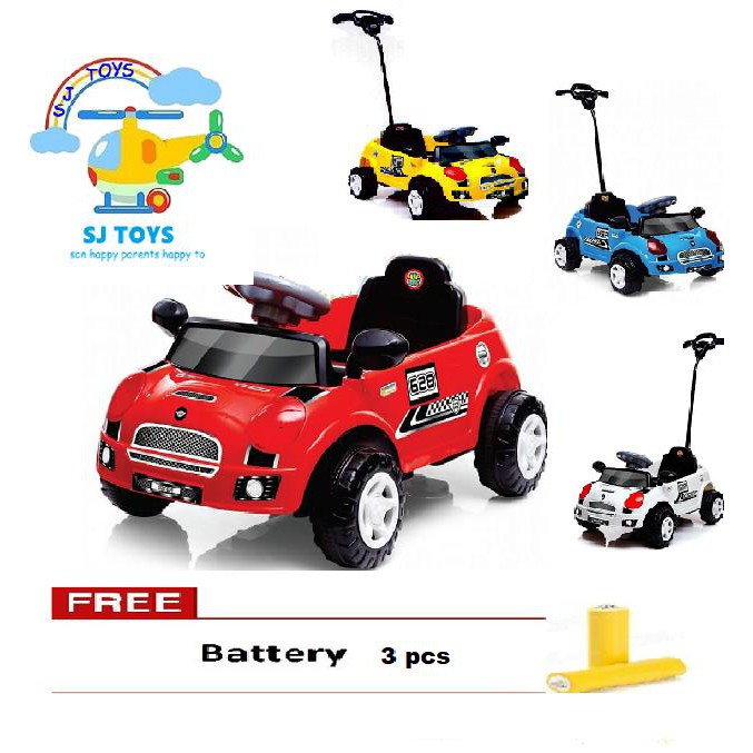 TURUN HARGA Mainan anak/mobil dorong/Smc 628/mini cooper/sepeda anak/shp toys STOK TERBATAS