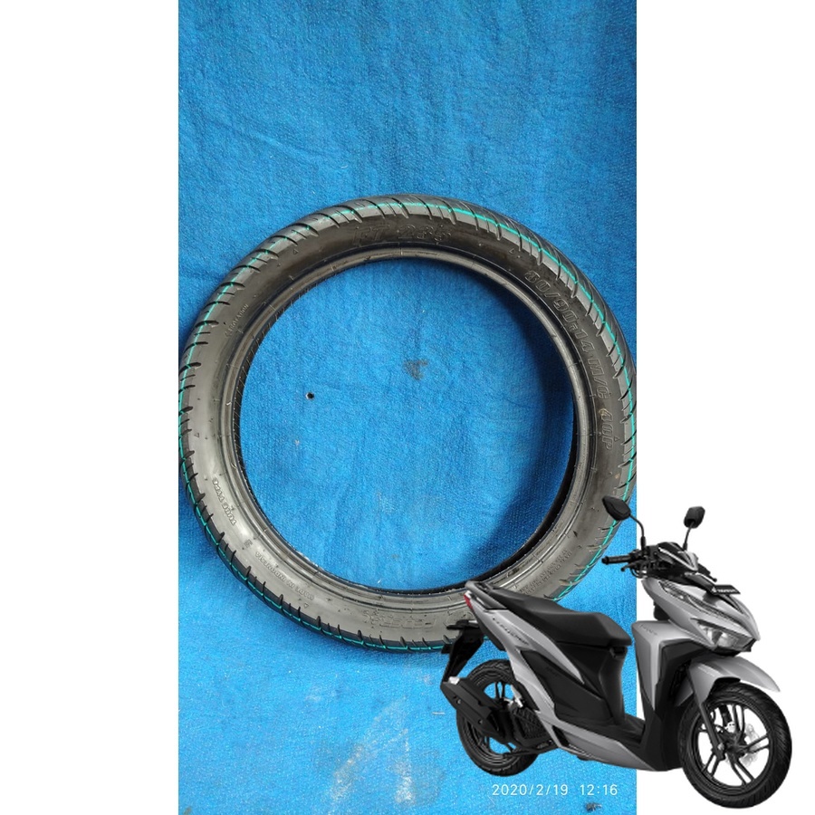BAN ALL NEW VARIO 150 NON TUBLES DEPAN UKURAN 80/90 RING 14 MERK FEDERAL FT 235 TERJAMIN