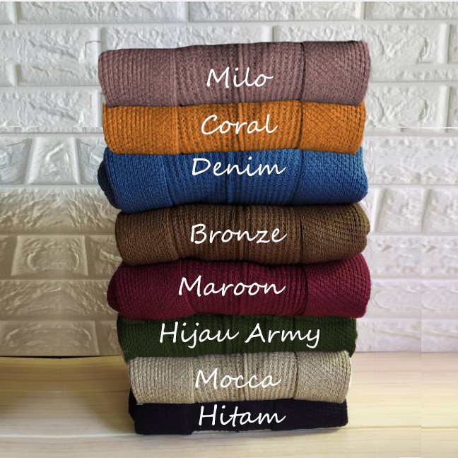 OKECHUKU Lavella Long Cardigan Wanita Outer Wanita Cardigan Rajut Oversize-7