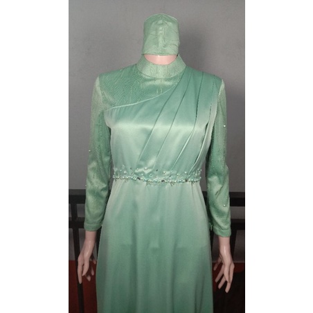 Jasa Jahit Dress Bridesmaids Costum Kombinasi Payet