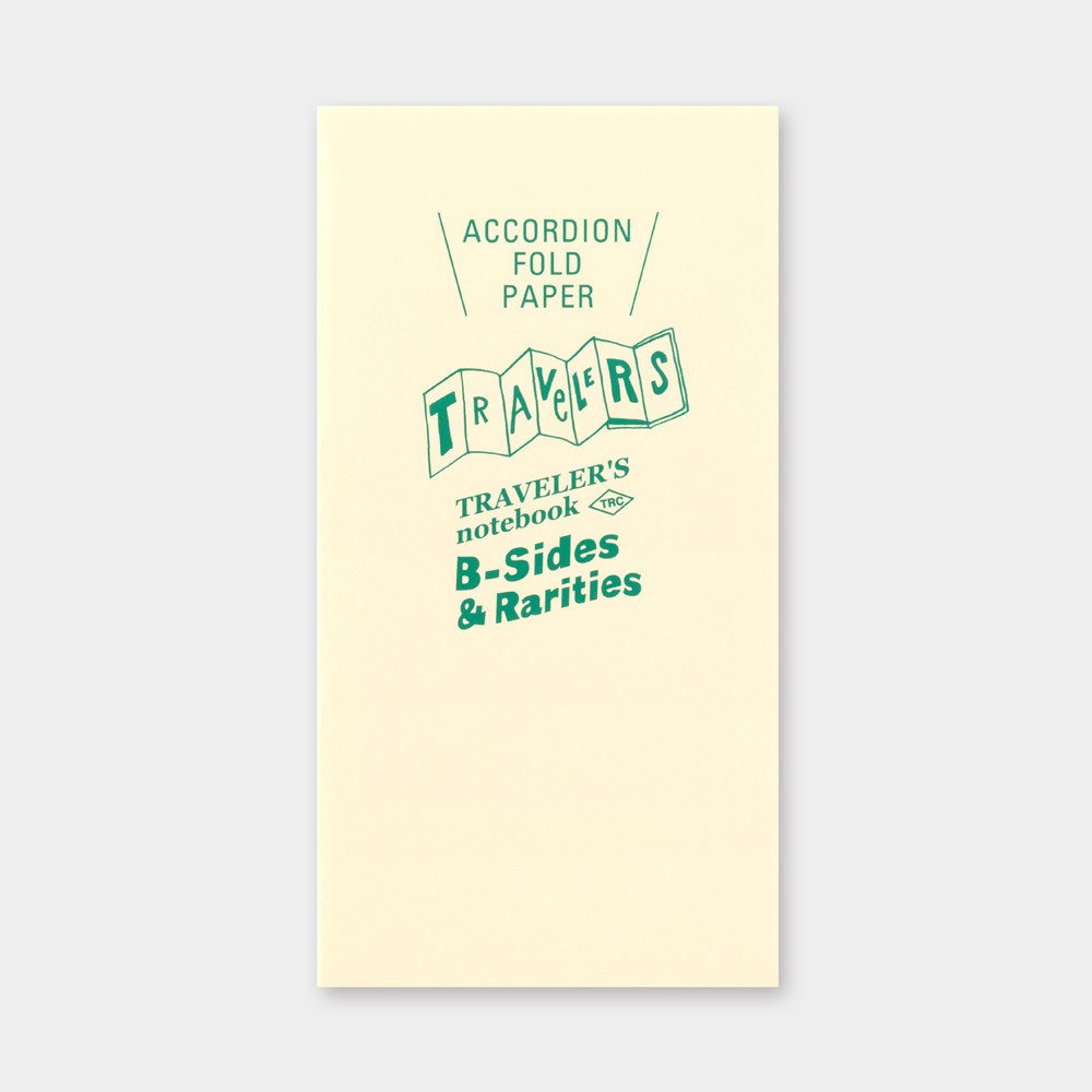 

Traveler's Notebook Regular Size Refill Accordion Fold Paper