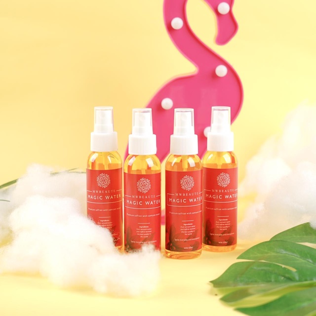 Magic water saffron (zamzam water with saffron kashmir)