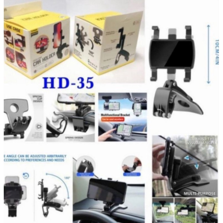 CAR HOLDER HD-35 FOR SMARTPHONE GPS HOLDER JEPIT