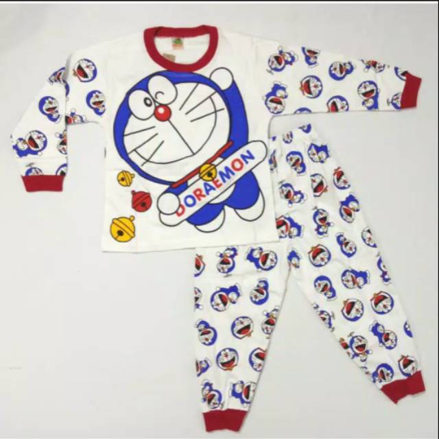 SETELAN BAJU TIDUR /PIYAMA ANAK KAKUGO "DORAEMON"