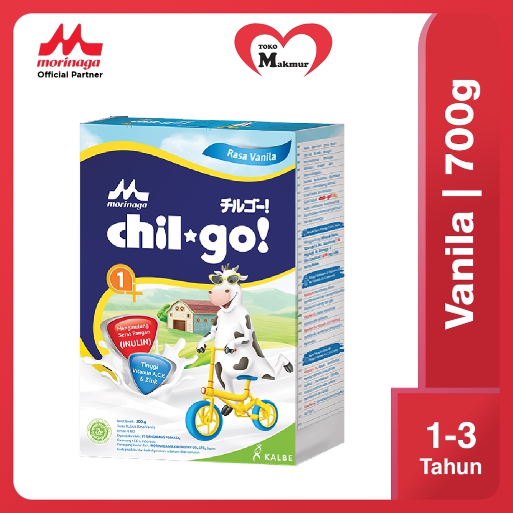 Chil Go 1+ &amp; 3+ Vanila / Madu 700gr / Toko Makmur Online