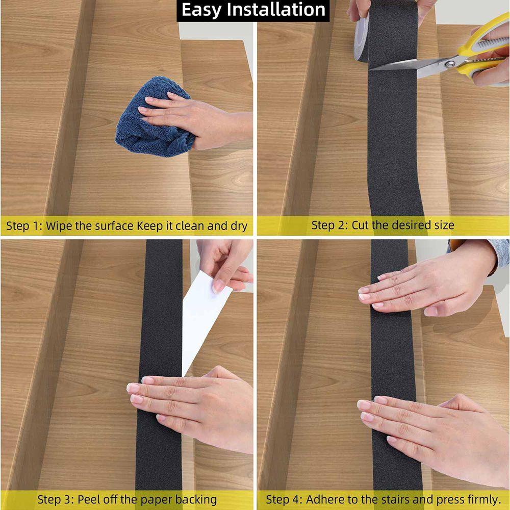 Top Anti slip Grip Tape Roll Perekat Lakban Anti Air Traksi Tinggi Anti slip