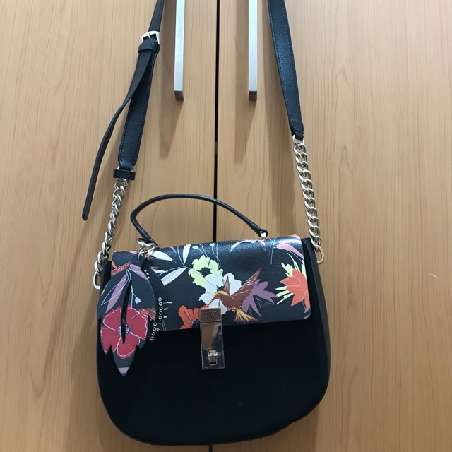 Guess flower black bag